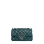 Chanel Vintage Pre-owned Laeder chanel-vskor Blue, Dam