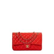 Chanel Vintage Pre-owned Laeder chanel-vskor Red, Dam