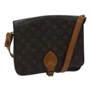 Louis Vuitton Vintage Pre-owned Canvas louis-vuitton-vskor Brown, Dam