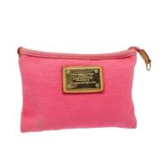 Louis Vuitton Vintage Pre-owned Canvas kuvertvskor Pink, Dam