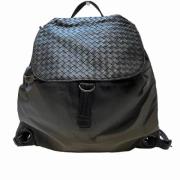 Bottega Veneta Vintage Pre-owned Laeder ryggsckar Black, Dam