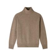 A.p.c. Mysig Oversized Halsduk Tröja Beige, Dam