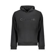 Calvin Klein Svart Polyester Pullover | Stil: Schwarzer Black, Herr