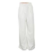 Karl Lagerfeld hun's pick tailored pants Bianco White, Dam