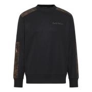 Carlo Colucci Dapunt Avslappnad Sweatshirt Black, Herr