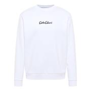 Carlo Colucci Black Friday Dioda Sweatshirt White, Herr