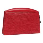 Louis Vuitton Vintage Pre-owned Laeder kuvertvskor Red, Dam