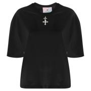 Chiara Ferragni Collection T-shirts och Polos Black, Dam