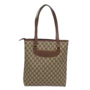 Gucci Vintage Pre-owned Canvas gucci-vskor Brown, Dam