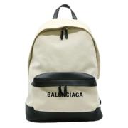 Balenciaga Vintage Pre-owned Canvas balenciaga-vskor White, Dam