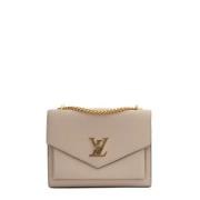 Louis Vuitton Vintage Pre-owned Laeder louis-vuitton-vskor Beige, Dam