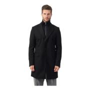 Hugo Boss Svart Slim Fit Ullrock Black, Herr