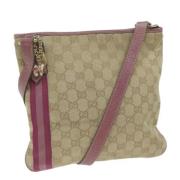 Gucci Vintage Pre-owned Laeder gucci-vskor Beige, Dam