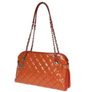 Chanel Vintage Pre-owned Laeder chanel-vskor Orange, Dam