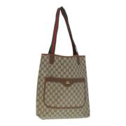 Gucci Vintage Pre-owned Laeder gucci-vskor Beige, Dam