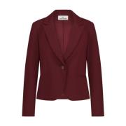 Jane Lushka Elvira Blazer Technical Jersey Red, Dam