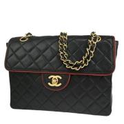 Chanel Vintage Pre-owned Laeder chanel-vskor Black, Dam