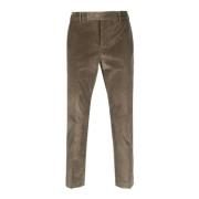 PT Torino Sammet Slim Fit Byxor Green, Herr