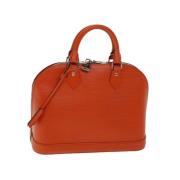 Louis Vuitton Vintage Pre-owned Laeder handvskor Orange, Dam