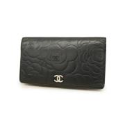 Chanel Vintage Pre-owned Laeder plnbcker Black, Dam