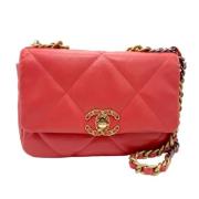 Chanel Vintage Pre-owned Laeder chanel-vskor Red, Dam