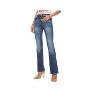 Guess Blå Denim Skinny Jackor Blue, Dam