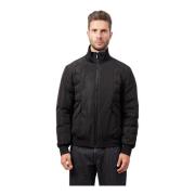 Hugo Boss Svart Sportig Regular Fit Jacka Black, Herr