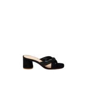 FABIENNE CHAPOT Monica Knot Mule Black, Dam