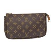 Louis Vuitton Vintage Pre-owned Canvas necessrer Brown, Dam