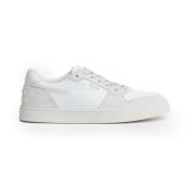 Tod's Vita Läder Sneakers Aw24 White, Herr