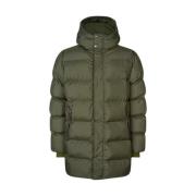 Samsøe Samsøe Huva Pufferjacka med PrimaLoft® ThermoPlume® Green, Herr