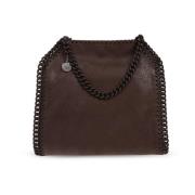 Stella McCartney Väska Falabella Mini gjord av veganskt läder Brown, D...