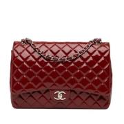 Chanel Vintage Pre-owned Laeder chanel-vskor Red, Dam