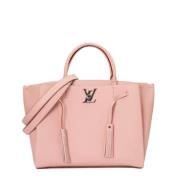 Louis Vuitton Vintage Pre-owned Laeder louis-vuitton-vskor Pink, Dam