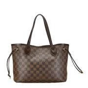 Louis Vuitton Vintage Pre-owned Canvas louis-vuitton-vskor Brown, Dam