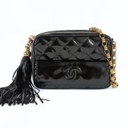 Chanel Vintage Pre-owned Laeder chanel-vskor Black, Dam