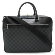 Louis Vuitton Vintage Pre-owned Canvas louis-vuitton-vskor Black, Herr