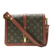 Louis Vuitton Vintage Pre-owned Canvas louis-vuitton-vskor Brown, Dam