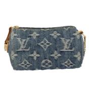 Louis Vuitton Vintage Pre-owned Tyg plnbcker Blue, Dam