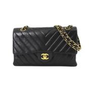 Chanel Vintage Pre-owned Laeder chanel-vskor Black, Dam