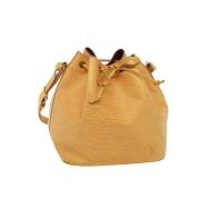 Louis Vuitton Vintage Pre-owned Laeder louis-vuitton-vskor Yellow, Dam