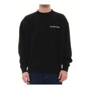 Paura Samuel Black Sweatshirt Black, Herr