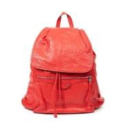 Balenciaga Vintage Pre-owned Laeder balenciaga-vskor Red, Dam