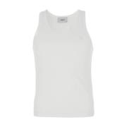 Coperni Vit Logotyp Tank Top Lättvikt White, Herr