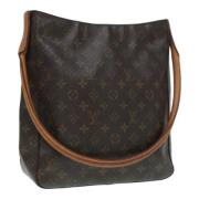 Louis Vuitton Vintage Pre-owned Canvas louis-vuitton-vskor Brown, Dam