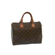 Louis Vuitton Vintage Pre-owned Canvas louis-vuitton-vskor Brown, Dam