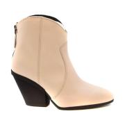 Hogan Stiliga Booties för varje tillfälle Beige, Dam