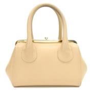 Chloé Pre-owned Pre-owned Laeder handvskor Beige, Dam