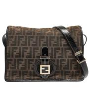 Fendi Vintage Pre-owned Canvas fendi-vskor Brown, Dam