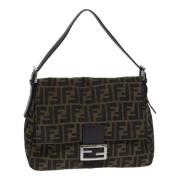 Fendi Vintage Pre-owned Canvas fendi-vskor Brown, Dam